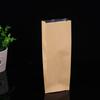 Bolsa Interior de Papel Kraft Aluminizado Bolsa de Órgano Bolsa a Prueba de Humedad Fruta Seca Sellada Bolsa de Embalaje de Té Té Aromático Pliegue Trasero