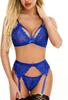 Fontes de comércio exterior na Europa e nos Estados Unidos novo sexy lingerie sexy três peças Lingerie sexy terno sexy fabricantes direto