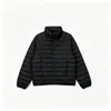 Outono/Inverno 2026 Novo Casaco de Algodão Leve com Gola Alta para Casal Jaqueta Curta Casual Feminina com Punhos Canelados Roupas de Outerwear Quentes
