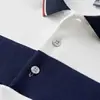 Camisa POLO de Verano para Hombre DW2024 Camiseta de Manga Corta Seda de Hielo Delgada Cuello de Solapa Versátil Business Casual de Moda Marca