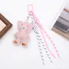 Nuevo Colgante Bolso Perro Dachshund de PU Estilo Miu Oso Erizo Llavero Decoración Accesorios de Cuero de Comercio Exterior Venta al por Mayor