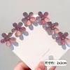 Pasador Nuevo Gama Alta Clip Pequeño de Flor Clip para Flequillo Pinza Pequeña para Frente Pinza Lateral de Hada del Bosque Pasador Pasador