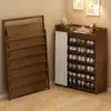 Zapatero, no requiere instalación, plegable, adecuado para uso doméstico, entrada, dormitorio o apartamento de alquiler, fácil de guardar y ahorra espacio