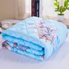 Colcha de habitación con aire acondicionado de verano, algodón lavado al agua, tamaño individual, adecuada para dormitorios de verano, tamaño matrimonial, estilo primavera/otoño, colcha pura y delgada