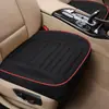 Conjunto de Tres Piezas de Lino sin Espalda para Todas las Estaciones Cojín para Asiento de Coche Funda Principal y del Pasajero para Asiento de Coche