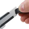 Cuchillo de arte multiusos de aleación de aluminio al por mayor, herramienta para cortar papel tapiz, cuchillo para desempaquetado exprés, 18 mm