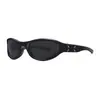 Diadema Gafas de Sol Estilo Nuevo Hombres y Mujeres Sentido Avanzado Ojo de Gato Gafas de Montar Sentido de Tecnología Futura Gafas de Sol Cóncavas Y2K