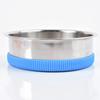 Tazón para comida de acero inoxidable para perro, Tazón para gato, Protección de cuello, Tazón para beber para gato, Fondo suave antideslizante antivuelco, Comida para gato, Suministros para mascotas