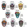 Decoración de Fiesta Transfronteriza del Día de Muertos Adornos para Pastel Calavera Mexicana Inserts para Pastel Decoraciones de Mesa de Postres
