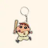 Accesorios Populares para Mochila Escolar de Crayon Shin-Chan, Llavero Estilo Ins, Colgante Lindo, Suministro Directo del Fabricante, Regalo de Vacaciones