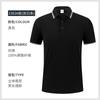 Verão Manga Curta Roupa de Trabalho Lapela Gelo Seda Camisa Polo Roupa de Trabalho Personalizada Camiseta Publicitária Cultural Logotipo Bordado Letras