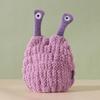 Gorro Divertido para Secar el Cabello de Niños Lindo Dibujo Animado Toalla de Secado de Cabello de Coral Fleece Bolsa Absorbente de Agua para Bebé Cabello No Fácil de Perder Cabello