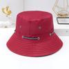 Sombrero de pescador de ala pequeña para primavera y verano, nuevo, para hombre y mujer, para construcción, a prueba de polvo, transpirable, ajustable, de moda, con protección solar, para lavabo