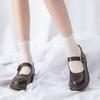 Calcetines japoneses de lolita, calcetines cortos de encaje con agujeros, calcetines suaves para estudiantes de lolita, calcetines femeninos para niñas