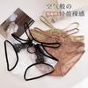 Ropa interior de mujer de estilo japonés Verano Delgada Encaje Transparente Calzones Estilo Coreano Moño Bragas Entrepierna de Algodón Puro