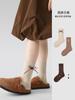 1837 Calcetines para Niños al Mayoreo 2025 Otoño e Invierno Encaje Lazo Calcetines de Media Caña para Niñas Algodón Conejo Sin Costuras Calcetines para Niños