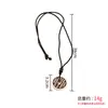 Moneda de plata de Xizang para el fantasma de la montaña con colgante de cinabrio y arena de oro negro, collar con colgante de moneda de latón para el fantasma de la montaña, accesorio de llavero para bolsa