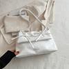 Moda Lazo Bolso de Hombro Coreano para Mujer 2024 Nuevo Textura Suave Bolso de Axila Bolso Cuadrado Versátil Estilo Occidental