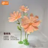 Flores artificiais de margarida, flores de arte em papel, decorações para vitrine de loja de crisântemos, flores falsas, adereços e enfeites para decoração de casamento