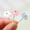 Plato de acetato con forma de flor de hada de Piao, hecho a mano, con forma de bastón de flores pequeño, accesorios de joyería para hadas.