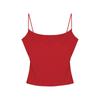 Camisola de Tirantes Finos de Moda para Transmisión en Vivo con Almohadillas de Sujetador Integradas, Alta Elasticidad, Cómoda, Adelgazante, Soporte Lateral para el Pecho, Versátil, Hermoso Espalda Camiseta sin Mangas