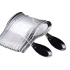 Colher descartável embalagem para viagem Colher para pó de sorvete Golden Turtle Colher para mingau KFC Colher para sopa fast food Embalagem independente de grau alimentício