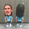 Decoración de pastel para fanáticos del fútbol de la Copa del Mundo MBA pebbogdibara C Luo Muñeca de fútbol Muñeca de decoración Muñeca