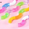 Juguete Divertido para Niños para Aliviar el Estrés con Piezas Giratorias Texturizadas, Suave y Flexible, con Varias Formas Giratorias y Transformables