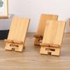 Soporte de madera para teléfono móvil, base de madera maciza, soporte de carga para teléfono móvil, soporte multifuncional plano, se puede imprimir el logotipo
