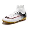 Atacado de Fábrica Chuteiras de Futebol Crianças Adultos Cano Alto Gramado Treinamento Travas Sapatos Esportivos Competição Estudantil Dropshipping