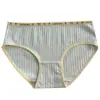 Nova Roupa Íntima Doce de Algodão Puro de Cintura Média, Antibacteriana e Amiga da Pele, Shorts Feminino, Estilo Fresco Simples que Cobre o Quadril