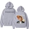 Descanse em Paz Charlie Kirk Orações Acima Moletons Moda Masculina Vi