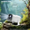 Nuevo Proyector Hy320Mini para Hogar, Dormitorio, Proyección en Pared, Mini Portátil, Mini Proyector 4K de Tiro Corto