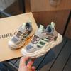 Zapatilla infantil 2024 Verano Niñas Malla Transpirable en la Superficie Lateral Calados Suela Suave Zapatos Casuales para Niños Grandes