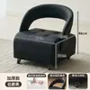 Taburete giratorio italiano para sala de estar, uso doméstico, ruedas silenciosas, banco pequeño, taburete para sofá, silla con respaldo, móvil