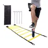 Treinamento de Futebol Transfronteiriço Escada de Agilidade Logo Bola Disco Bolsa Guarda-chuva de Resistência Círculo de Resistência Escada de Corda Conjunto de Treinamento de Futebol