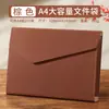 Modelo 2026 Bolsa de Documentos Grande Capacidade para Negócios Pasta de Arquivos Multicamadas Bolsa de Armazenamento de Dados Bolsa Sanfonada Compra Transfronteiriça Personalização