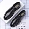 Zapatos de Piel para Hombre Woodpecker, Calzado Formal de Invierno para Negocios, Piel Genuina, Aumentan la Altura, Estilo Británico, Zapatos para Traje de Novio