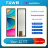 Faixa de alto brilho RGB de 7,84 polegadas 480*1280, interface para carro, instrumento, eletrodomésticos, painel, display LCD industrial