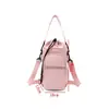 Bolsa para botella de agua aislada, bolsa cruzada portátil para llevar en la mano para botella de agua, bolsa protectora para taza térmica, bolsa para botella de agua a prueba de fugas tipo correa, en stock