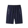 Pantalones Cortos Cruzados para Hombre para Verano, Pantalones Cortos de Cinco Puntos de Seda Helada de Secado Rápido, Pantalones Cortos Deportivos para Exteriores de Baloncesto, Pantalones Cortos Casuales de Playa