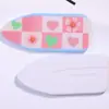 Parche Acrílico Bala con Estampado de Niña Linda Accesorios para el Cabello DIY Tocado Accesorios Semi-Terminados Pin para Fleco Lateral