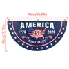 Produto Mais Vendido da Amazon: Bandeira do 250º Aniversário Americano, Faixa do Dia da Independência, Bandeira Comemorativa Patriotica em Forma de Leque para Jardim