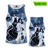 Death bleach State Guard Court equipe 13 cos verão novo respirável simples casual mangas colete refrescante