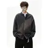 Cárdigan de Punto Botones Color Sólido Retro para Hombres y Mujeres Otoño Holgado Sentido de Alta Inteligencia Sentido Perezoso Prendas de Punto Ropa Exterior Casual