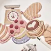 Pegatinas de Bordado Serie Historia Animales Lindos Paquete de Pegatinas para Diario 4 Tipos