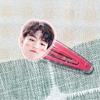 Wang Junkai estrella accesorio para el cabello de acrílico pinza bb tocado ayuda para concierto accesorio de imagen