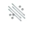 Partes de Motor de Gasolina 168 170F 188F Carburador Tornillo de Doble Extremo 6.5 7.5HP 13 Tornillos Tuercas M8