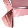 Toalha de Mesa Pequena de Folha de Alumínio Ouro Rosa Suprimentos para Decoração de Festa de Aniversário Layout de Casamento Toalha de Mesa Descartável para Festa Pet