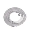 Collar de Hueso de Serpiente de Hoja de Moda Unisex Cadena Plana en Forma de Serpiente Venta Caliente Transfronteriza Cadena para Clavícula de Acero Inoxidable Estilo Corto